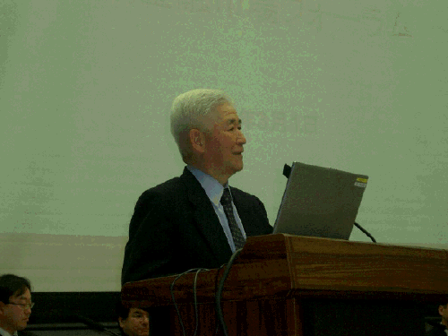 短期金融市場フォーラム・日本銀行・福井総裁の冒頭あいさつの写真